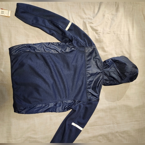 Reebok navy blue hoodie size XL (18/20) Big boy - Picture 3 of 5